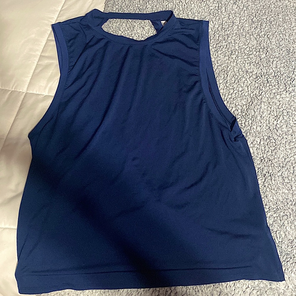 Medium Fabletics Navy Blue Tank!